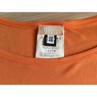 Pre-owned Versus Vest In Orange