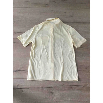 BURBERRY Pre-owned Shirt In Yellow
