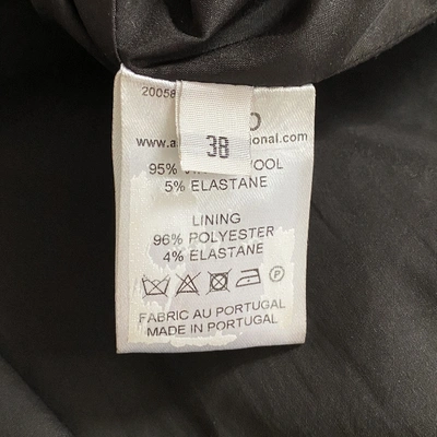 Pre-owned Aalto Wool Maxi Skirt In Grey