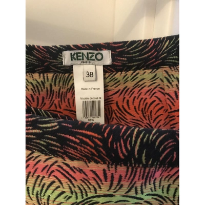 Pre-owned Kenzo Skirt In Multicolour