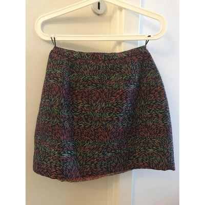 Pre-owned Kenzo Skirt In Multicolour