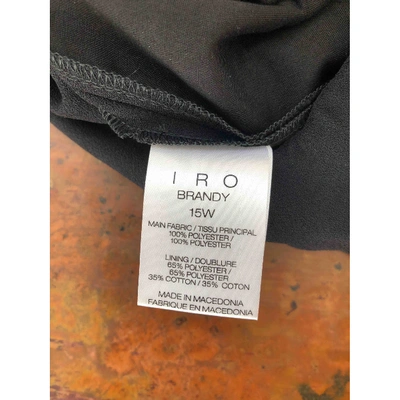 Pre-owned Iro Jumpsuit In Black