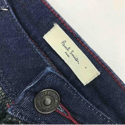 Pre-owned Paul Smith Straight Jeans In Black