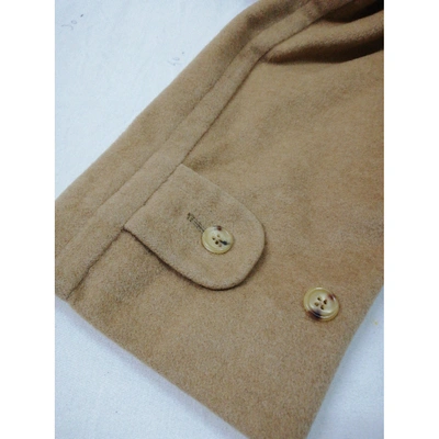 Pre-owned Aquascutum Brown Fur Coat