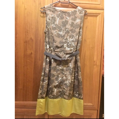 Pre-owned Vera Wang Brown Dress