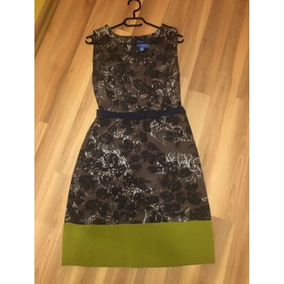 Pre-owned Vera Wang Brown Dress