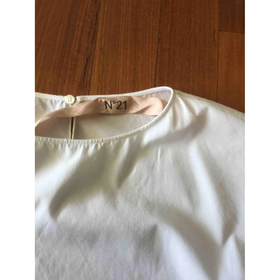 Pre-owned N°21 White Cotton Top