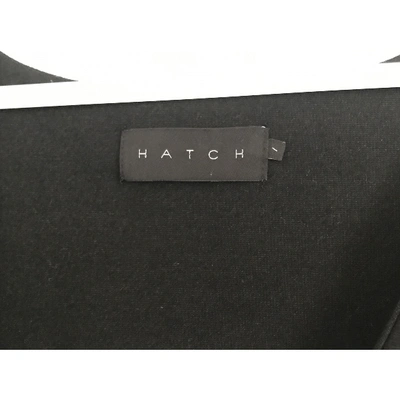 Pre-owned Hatch Mini Dress In Black