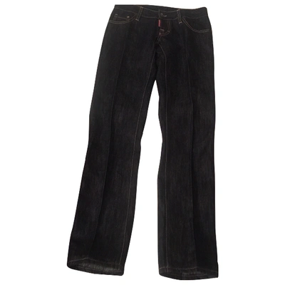 Pre-owned Dsquared2 Trousers In Blue