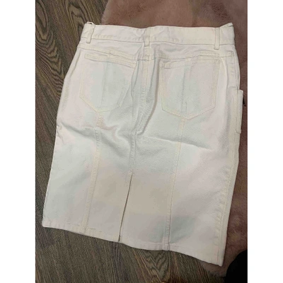 GUCCI Pre-owned Skirt In White