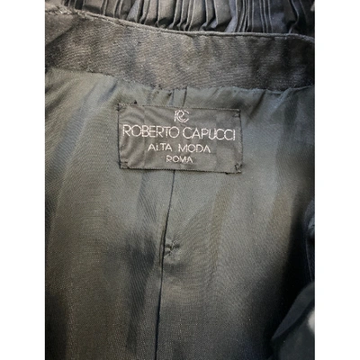 Pre-owned Roberto Capucci Black Wool Jacket