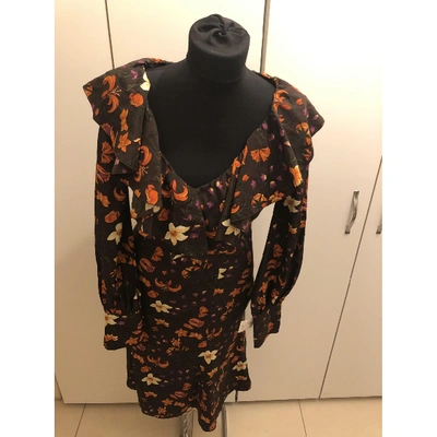 Pre-owned Valentino Silk Dress In Pattern