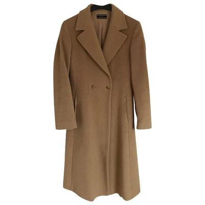 Pre-owned Joseph Camel Wool Coat