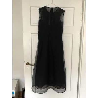 Pre-owned Dorothee Schumacher Maxi Dress In Black