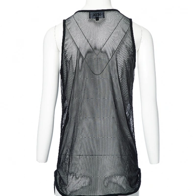 Pre-owned Ktz Black Viscose Top