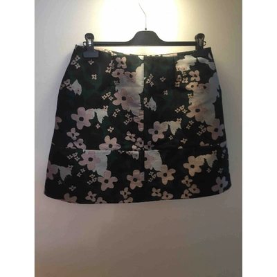 Pre-owned Markus Lupfer Black Cotton Skirt