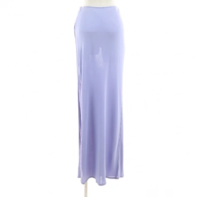Pre-owned Versace Purple Skirt