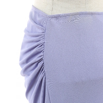 Pre-owned Versace Purple Skirt