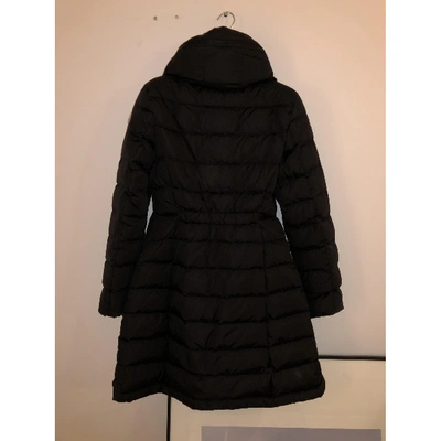 Pre-owned Moncler Black Polyester Coats