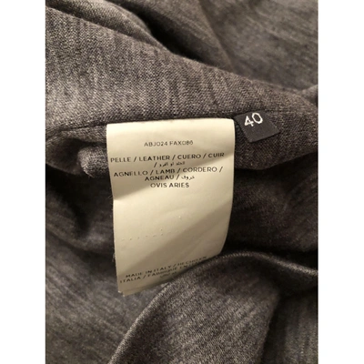 Pre-owned Tom Ford Wool Dress In Grey