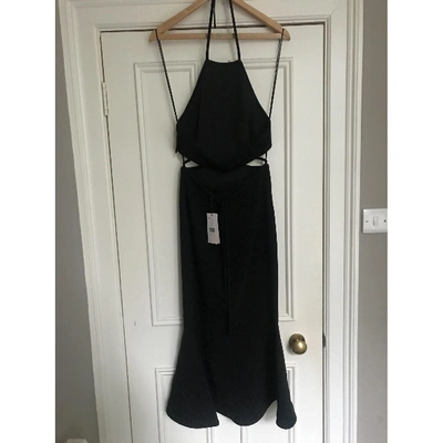 Pre-owned Cinq À Sept Black Dress