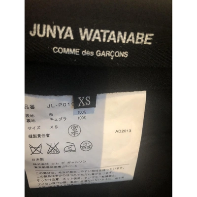 Pre-owned Junya Watanabe Wool Large Pants In Black