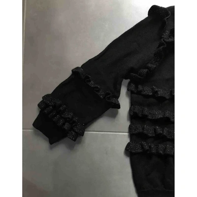 Pre-owned Patrizia Pepe Wool Jumper In Black
