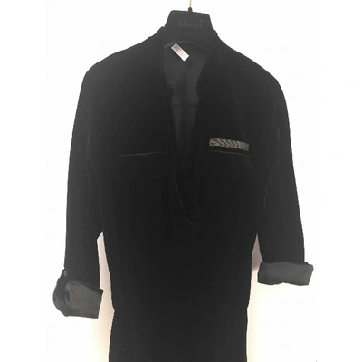 Pre-owned Brunello Cucinelli Black Velvet Jumpsuit