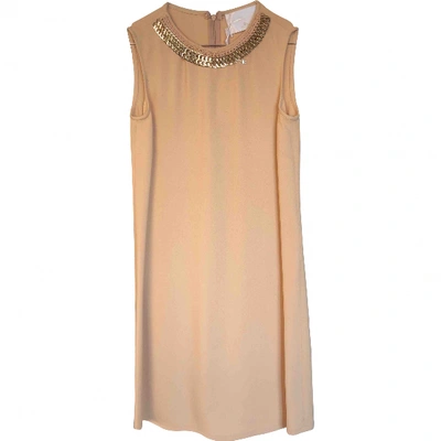 Pre-owned Elisabetta Franchi Mini Dress In Pink