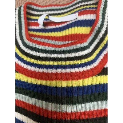 Pre-owned Rosetta Getty Wool Jumper In Multicolour