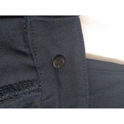 Pre-owned Lululemon Navy Trousers