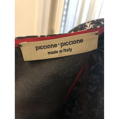 Pre-owned Piccione•piccione Black Dress