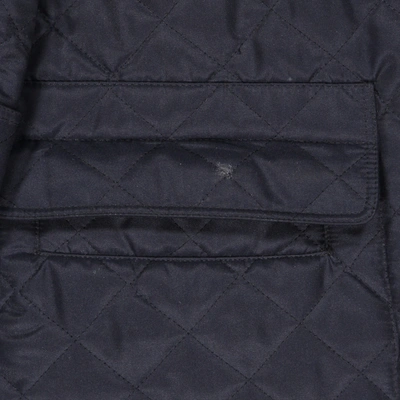 Pre-owned Burberry Short Vest In Navy