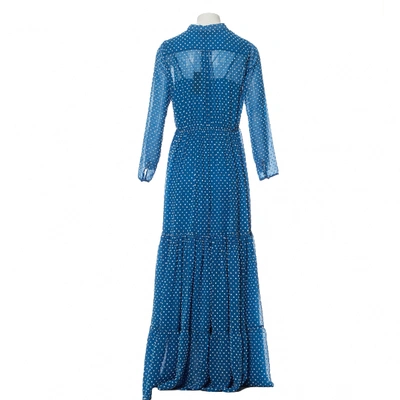 Pre-owned Saloni Blue Dress