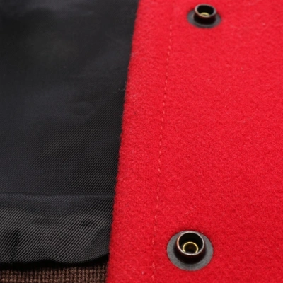 Pre-owned Coach Wool Jacket In Red