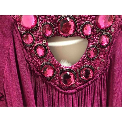 Pre-owned Antik Batik Dress In Pink