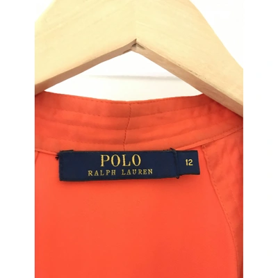 Pre-owned Polo Ralph Lauren Red Dress