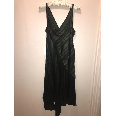 Pre-owned Adeam Mid-length Dress In Green