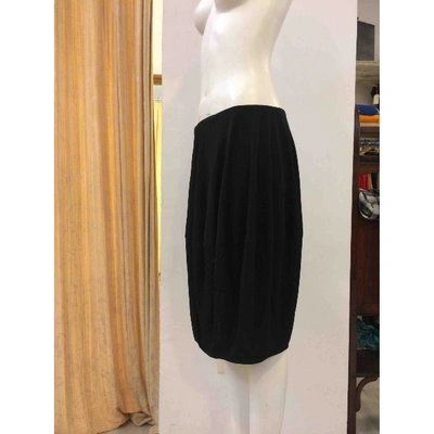 Pre-owned Alaïa Mid-length Skirt In Black