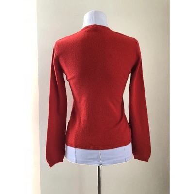 Pre-owned Fabiana Filippi Red Wool Knitwear