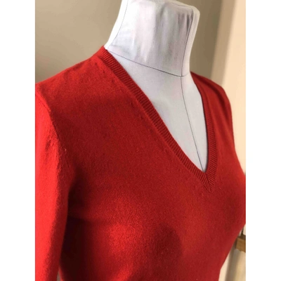 Pre-owned Fabiana Filippi Red Wool Knitwear