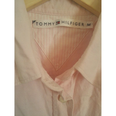 Pre-owned Tommy Hilfiger Shirt In Pink