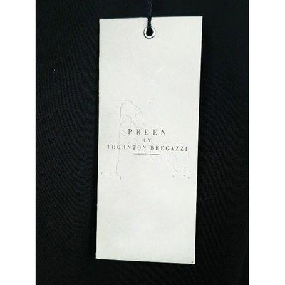 Pre-owned Preen By Thornton Bregazzi Skirt In Black
