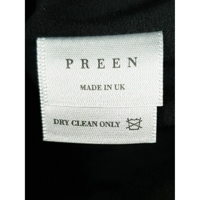 Pre-owned Preen By Thornton Bregazzi Skirt In Black