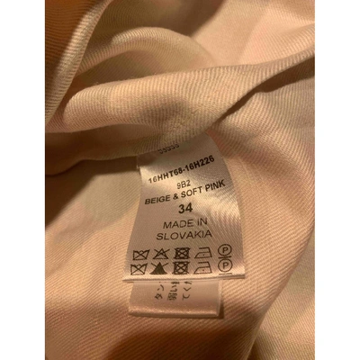 CHLOÉ Pre-owned Linen Blouse In Pink