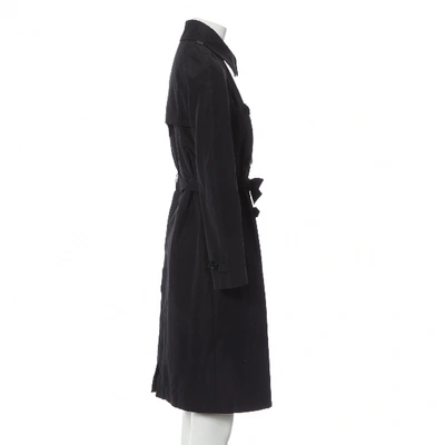 Pre-owned Alessandro Dell'acqua Black Cotton Coat