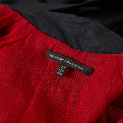 Pre-owned Alessandro Dell'acqua Black Cotton Coat