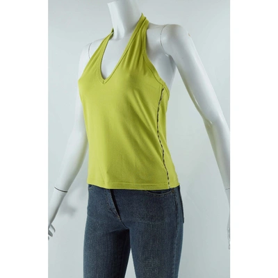 Pre-owned Burberry Camisole In Green