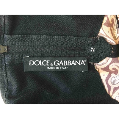 Pre-owned Dolce & Gabbana Beige Silk Shorts