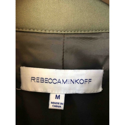 Pre-owned Rebecca Minkoff Khaki Cotton Coat